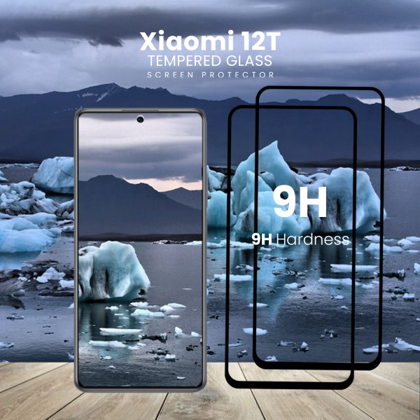 2-Pack Xiaomi 12T - Härdat Glas 9H - Super kvalitet 3D Skärmskydd