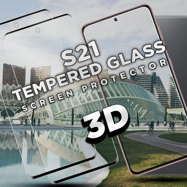 2-Pack Samsung Galaxy S21 - Härdat Glas 9H - Super Kvalitet