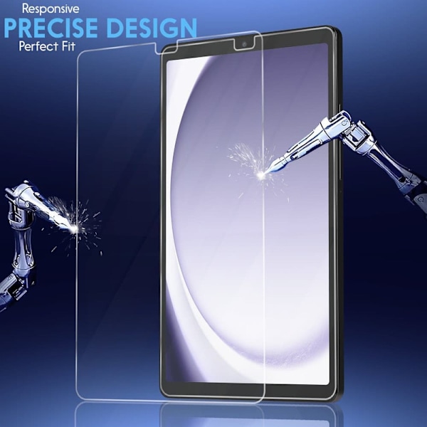 1-Pack SAMSUNG TAB A9 Skärmskydd - Härdat Glas 9H - Super kvalitet 3D