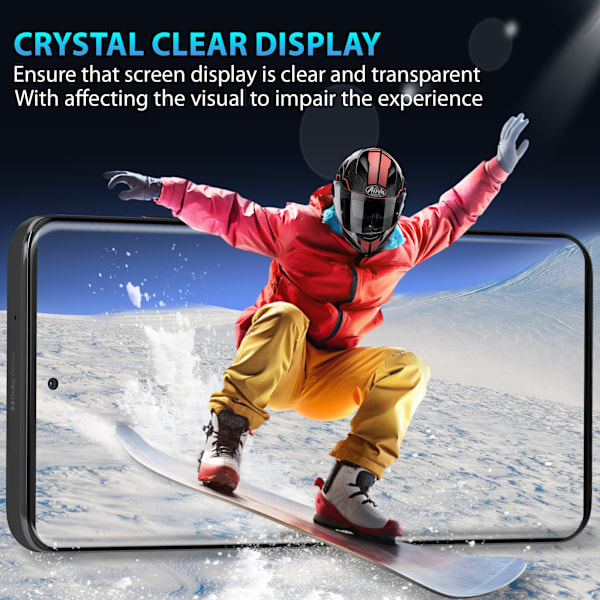 2-Pack Motorola Edge 40 Neo Skærmbeskyttelse & 2-Pack linsebeskyttelse - Hærdet Glas 9H - Super kvalitet 3D