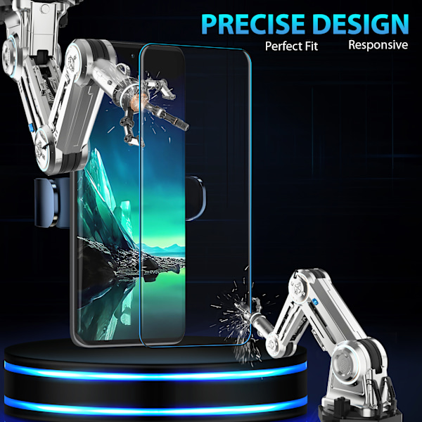 2-Pack Motorola Edge 40 Neo Skærmbeskyttelse & 2-Pack linsebeskyttelse - Hærdet Glas 9H - Super kvalitet 3D