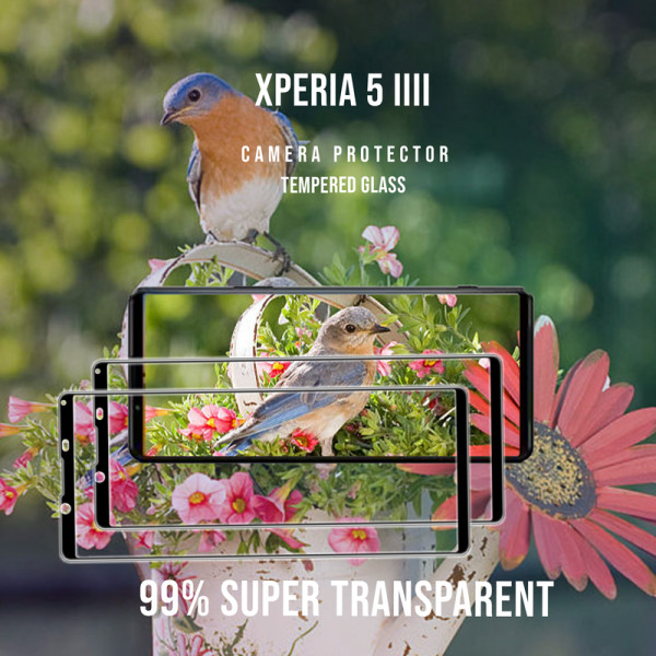 2-Pack Sony Xperia 5 III - Härdat glas 9H - Super Kvalitet 3D