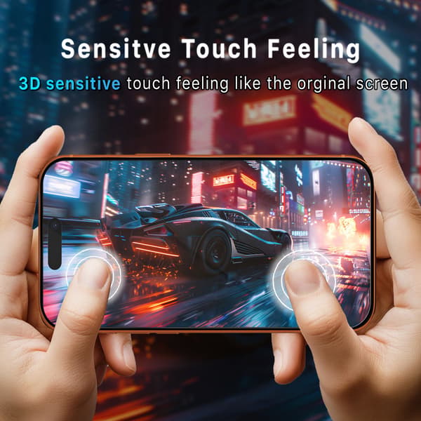 1-Pack iPhone 17 Pro Näytönsuoja - Karkaistu Lasi 9H - Super laatu 3D