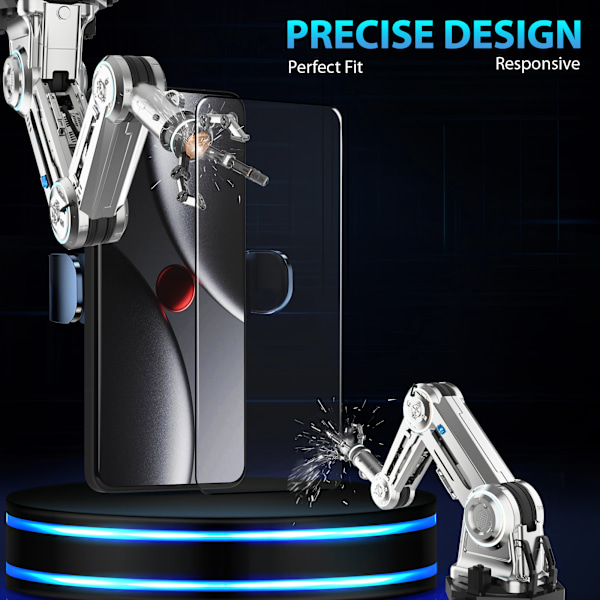 2-Pack Xiaomi 15 Pro Skærmbeskyttelse & 1-Pack linsebeskyttelse - Hærdet Glas 9H - Super kvalitet 3D