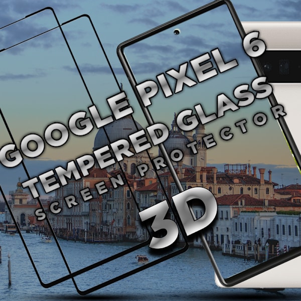 2 Pack Google Pixel 6 - Härdat glas 9H - Super kvalitet 3D