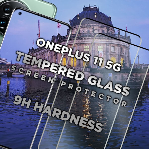 2-Pack ONEPLUS 11 Näytönsuoja - Karkaistu Lasi 9H - Super laatu 3D