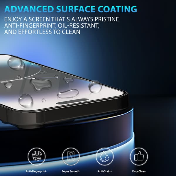 1-Pack Iphone 14 Pro Max Skärmskydd - Härdat Glas 9H - Super kvalitet 3D