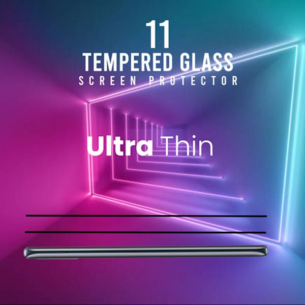 2-Pack Xiaomi 11 - Härdat glas 9H - Super kvalitet 3D Skärmskydd