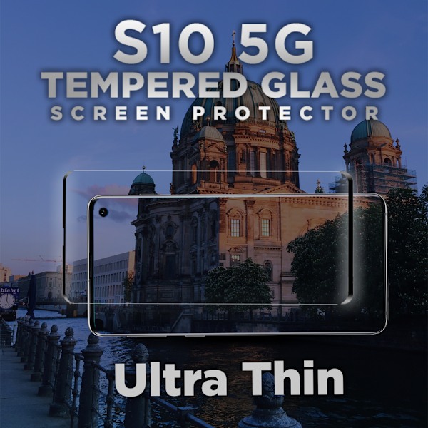 1-Pack SAMSUNG GALAXY S10 Skærmbeskyttelse - Hærdet Glas 9H - Super kvalitet 3D