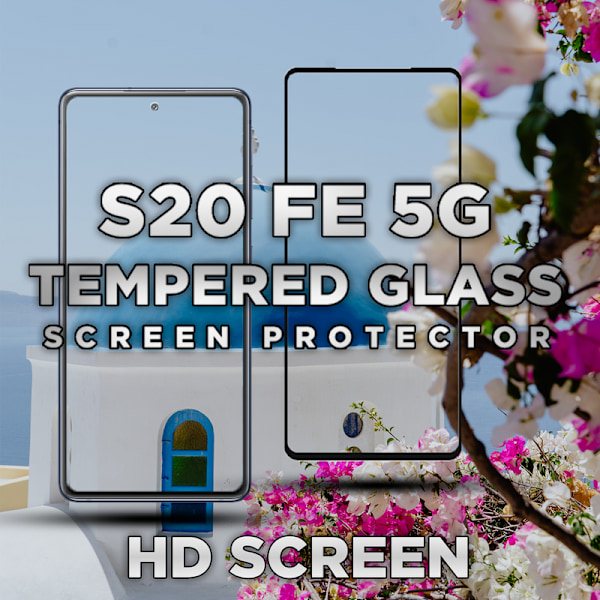 Samsung S20 FE 5G - 9H Härdat Glass - Super Kvalitet 3D