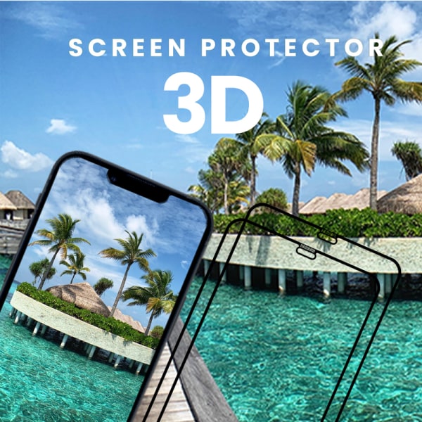 2-Pack iPhone 12 Pro - Härdat Glas 9H - Super Kvalitet 3D