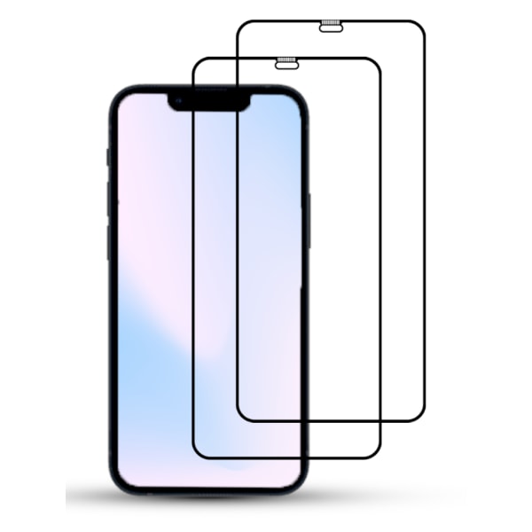 2-Pack IPHONE 12 PRO MAX Skærmbeskyttelse - Hærdet Glas 9H - Super kvalitet 3D
