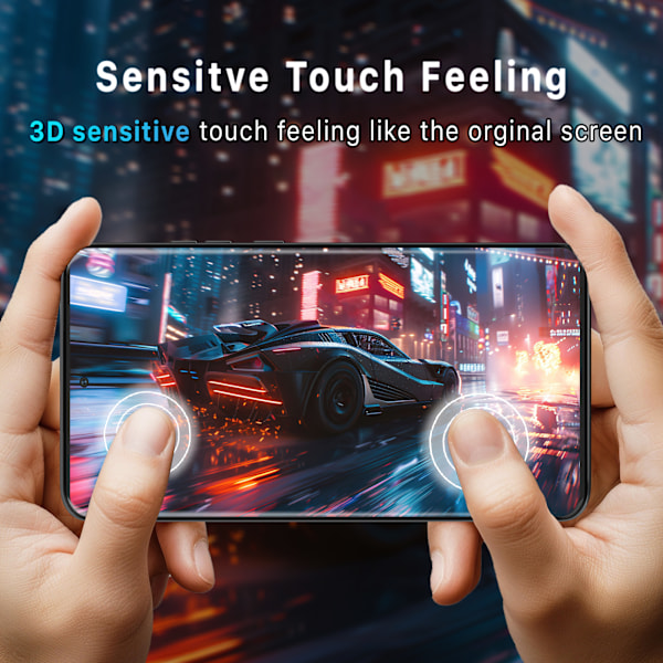 2-Pack Motorola Edge 40 Neo Skærmbeskyttelse & 2-Pack linsebeskyttelse - Hærdet Glas 9H - Super kvalitet 3D
