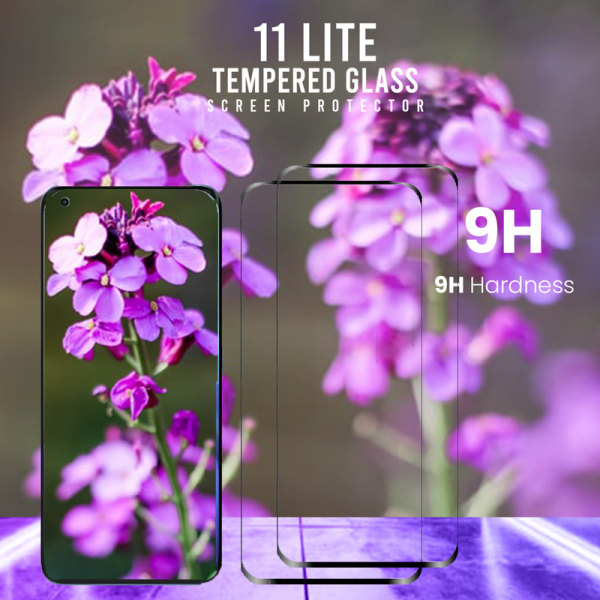 2-Pack Xiaomi 11 Lite - Härdat glas-9H - Super kvalitet 3D