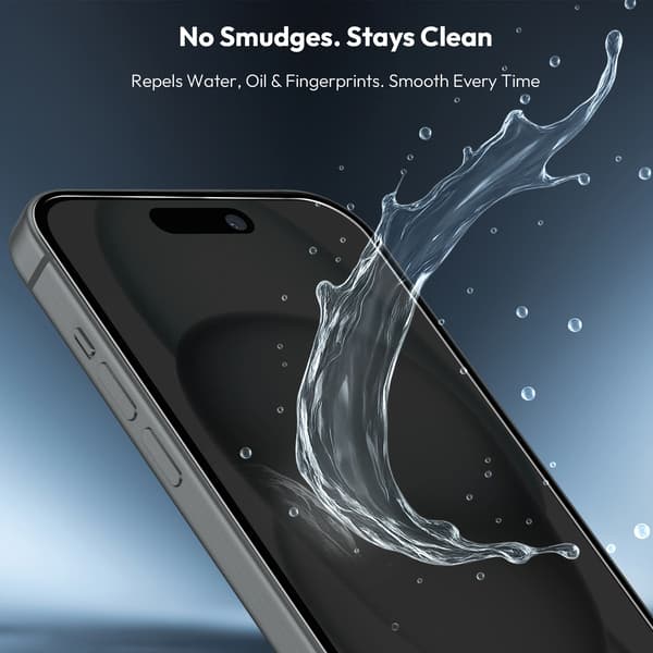 2-Pack Iphone 15 Plus Privacy Skärmskydd & 1-Pack linsskydd - Härdat Glas | [Automatisk Installation] - Bubbelfritt