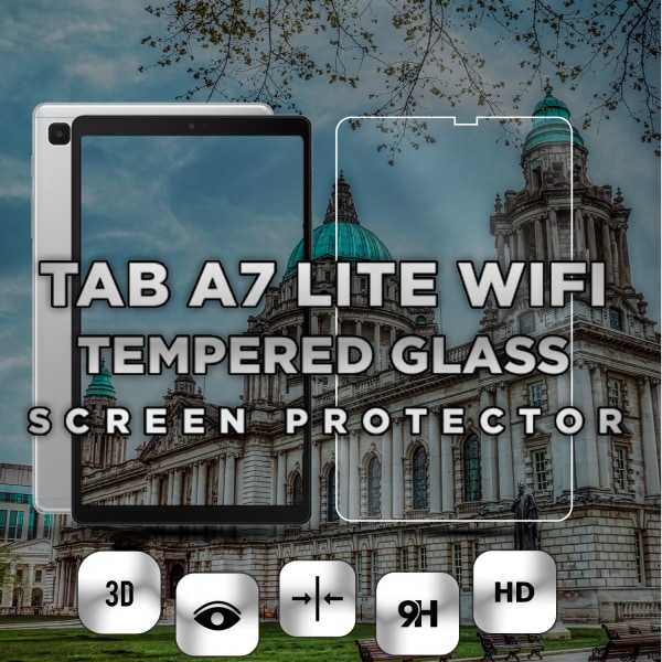 Samsung Galaxy Tab A7 Lite WiFi - Härdat glas 9H - Super Kvalitet Skärmskydd