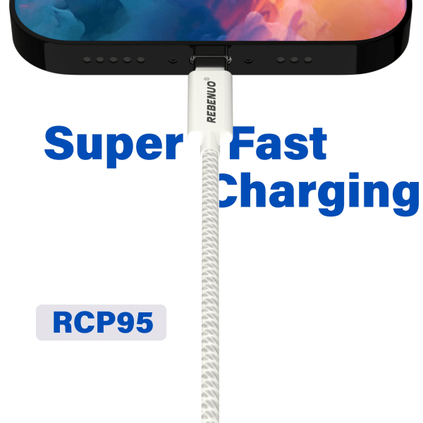 Super Snabbladdningskabel Type-C - 6A