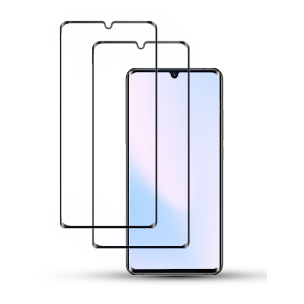 2-Pack XIAOMI MI NOTE 10 Skärmskydd - Härdat Glas 9H - Super kvalitet 3D