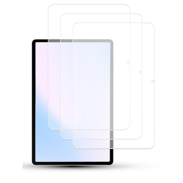 3-Pack SAMSUNG TAB S9 WIFI Skärmskydd - Härdat Glas 9H - Super kvalitet 3D