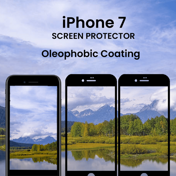 2-Pack IPHONE 7 Skærmbeskyttelse - Hærdet Glas 9H - Super kvalitet 3D
