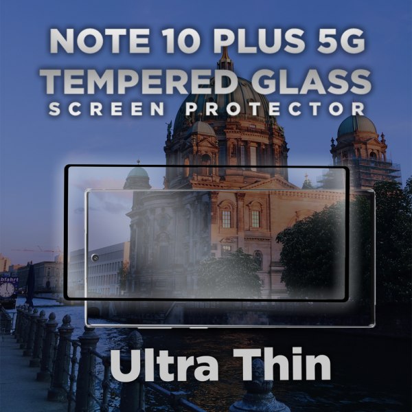 Samsung Note 10 Plus 5G- Härdat glas 9H-Super kvalitet 3D