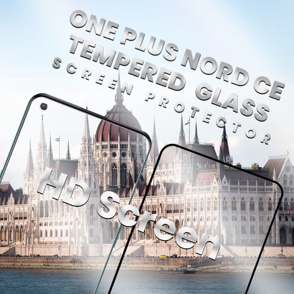 1-Pack ONEPLUS NORD CE Skærmbeskyttelse - Hærdet Glas 9H - Super kvalitet 3D