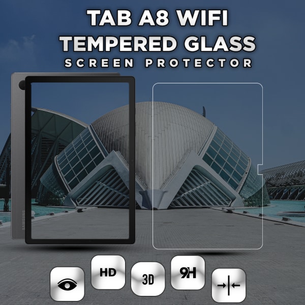 Samsung Galaxy Tab A8 WiFi - Härdat Glas 9H - Super Kvalitet