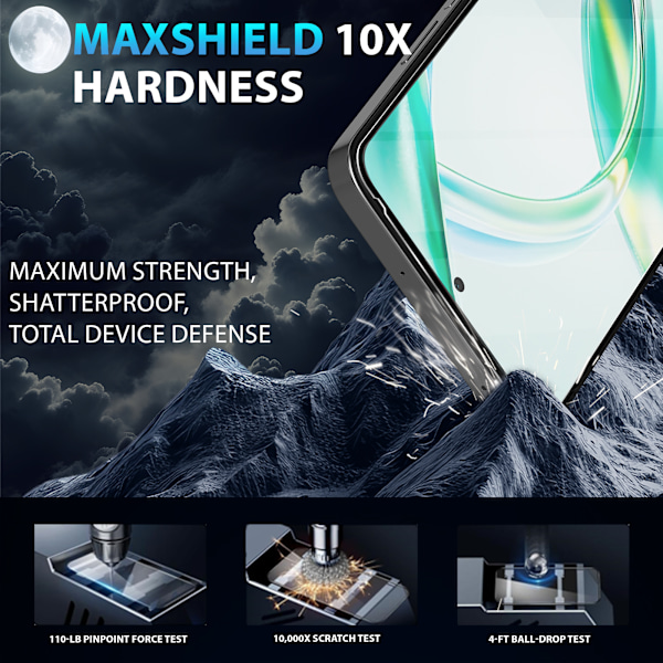 2-Pack Honor 200 Smart Skærmbeskyttelse & 2-Pack linsebeskyttelse - Hærdet Glas 9H - Super kvalitet 3D