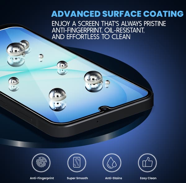2-Pack Samsung A18 Skärmskydd - Härdat Glas 9H - Super kvalitet 3D