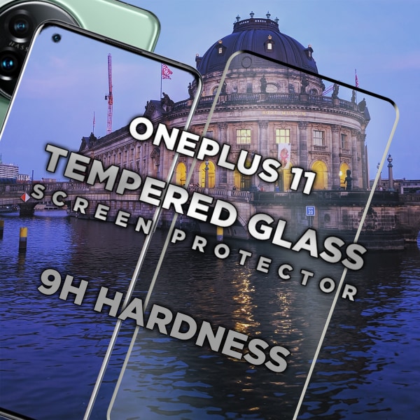 OnePlus 11 - Härdat glas 9H - Super kvalitet 3D Skärmskydd