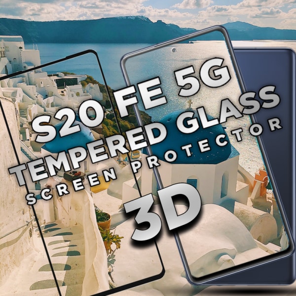 Samsung S20 FE 5G - 9H Härdat Glass - Super Kvalitet 3D