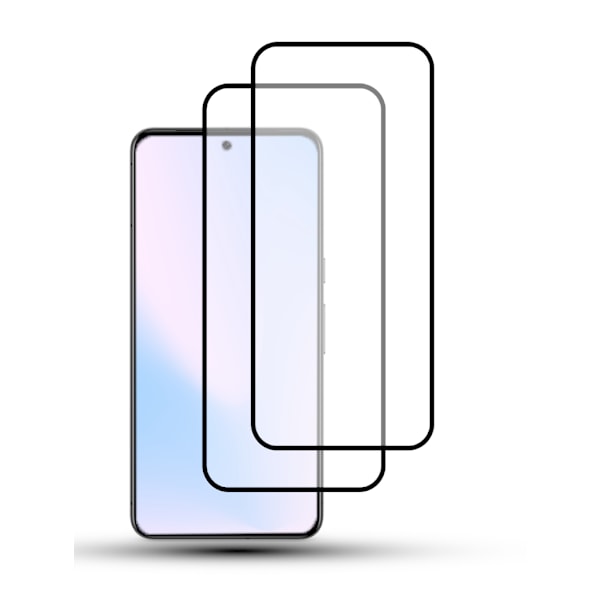 2-Pack GOOGLE PIXEL 8A Näytönsuoja - Karkaistu Lasi 9H - Super laatu 3D