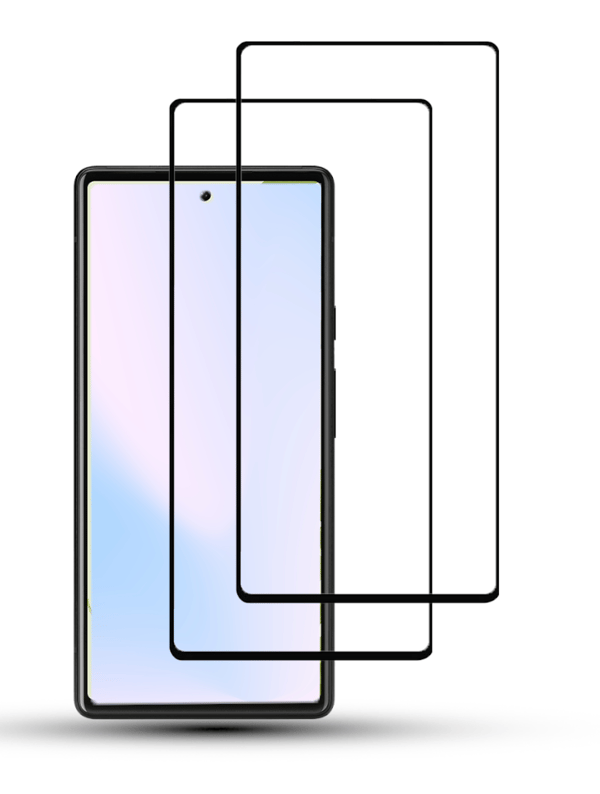 2-Pack GOOGLE PIXEL 6A Skærmbeskyttelse - Hærdet Glas 9H - Super kvalitet 3D