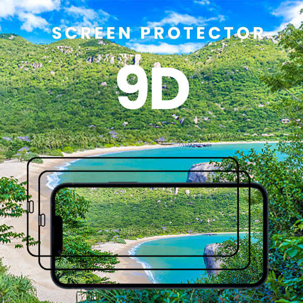 2-Pack IPHONE XR Skærmbeskyttelse - Hærdet Glas 9H - Super kvalitet 3D Iphone XR 