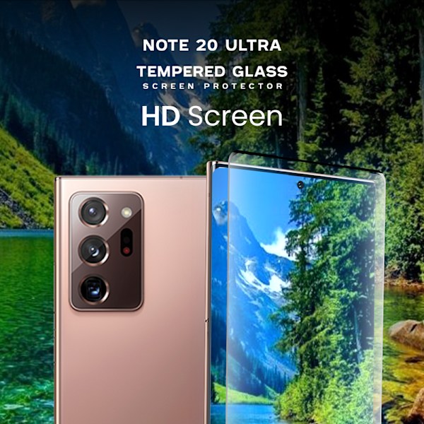 Samsung Galaxy Note 20 Ultra - Härdat glas 9H - Super kvalitet