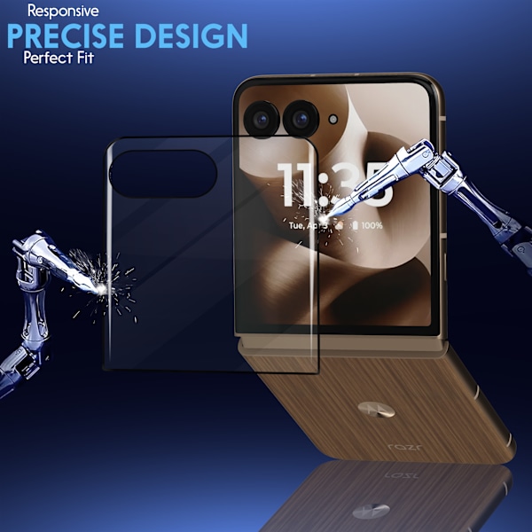 1-Pack Motorola Razr 60 Ultra (2025) Skärmskydd - Härdat Glas 9H - Super kvalitet 3D