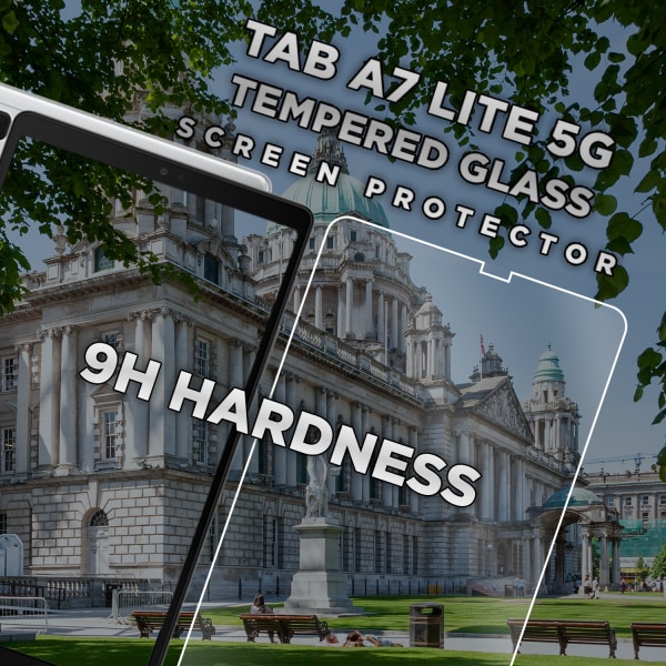 Samsung Galaxy Tab A7 Lite 5G - Härdat glas 9H - Super Kvalitet Skärmskydd