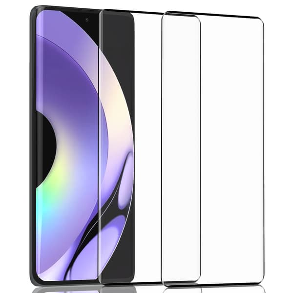 2-Pack Realme 10 Pro Plus Skärmskydd - Härdat Glas 9H - Super kvalitet 3D