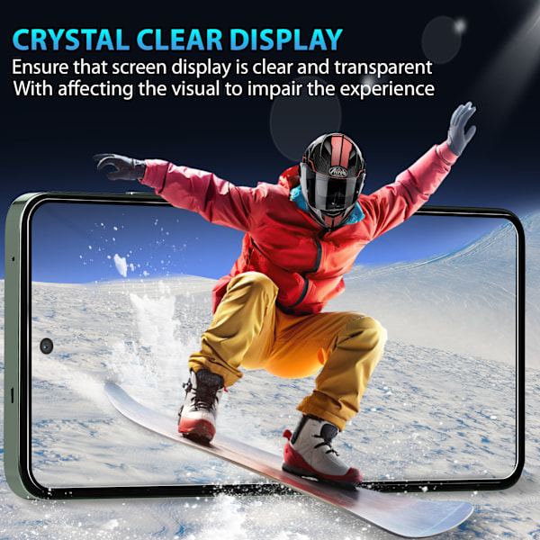 1-Pack Oppo Reno12 F Skærmbeskyttelse - Hærdet Glas 9H - Super kvalitet 3D