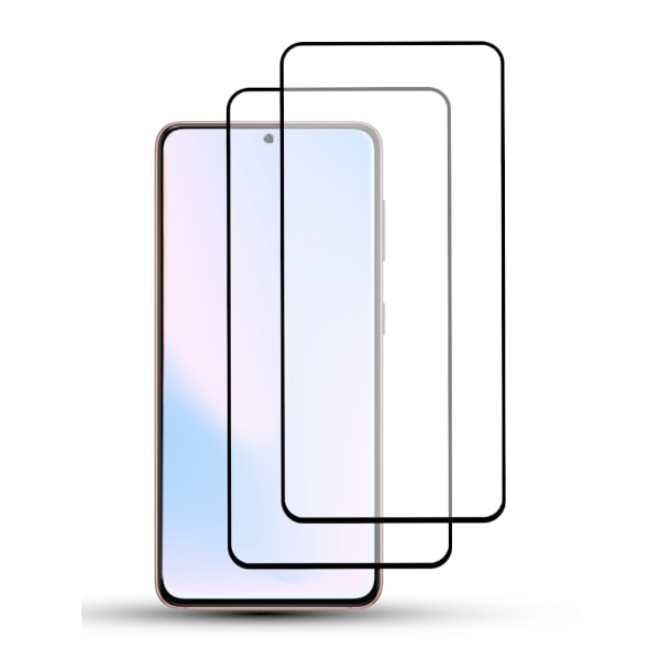 2-Pack SAMSUNG S21 FE Skærmbeskyttelse - Hærdet Glas 9H - Super kvalitet 3D