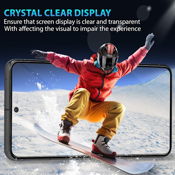 1-Pack GOOGLE PIXEL 8 PRO Skærmbeskyttelse & 1-Pack linsebeskyttelse - Hærdet Glas 9H - Super kvalitet 3D