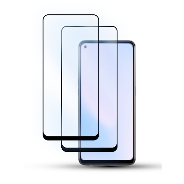 2-Pack OPPO FIND X5 LITE Skærmbeskyttelse - Hærdet Glas 9H - Super kvalitet 3D