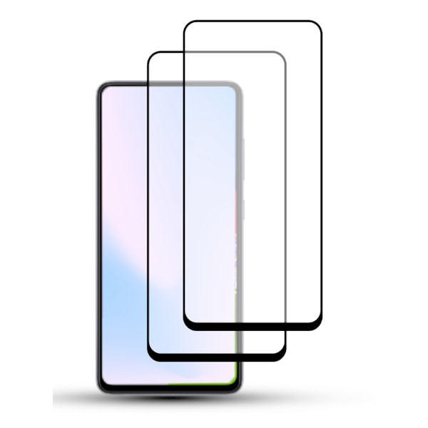2-Pack Samsung A80 Skärmskydd - Härdat Glas 9H - Super kvalitet 3D