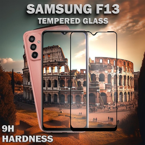 1-Pack Samsung F13 Skärmskydd - Härdat Glas 9H - Super kvalitet 3D