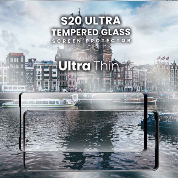 Samsung Galaxy S20 Ultra - Härdat glas 9H - Top kvalitet 3D