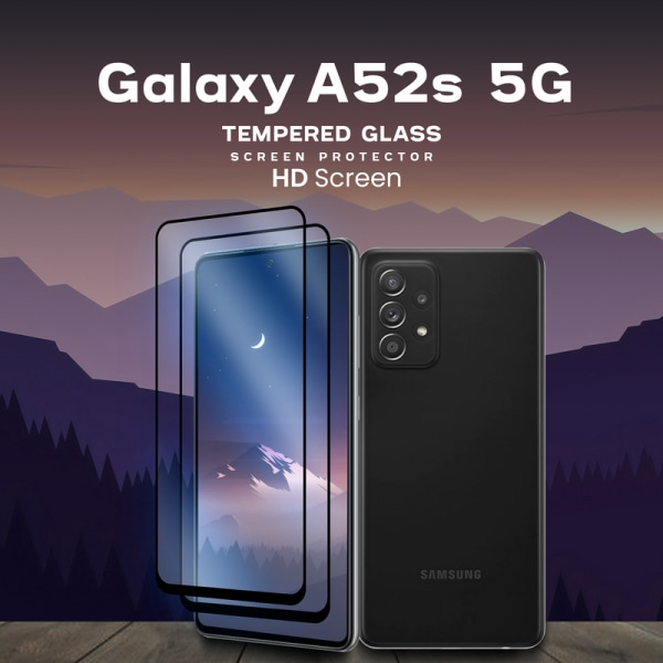 2-Pack Samsung Galaxy A52s 5G - Härdat glas 9H - Super kvalitet