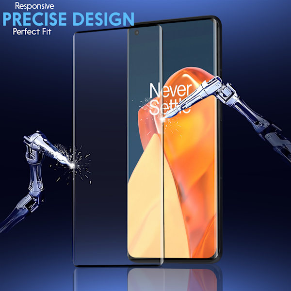 2-Pack ONEPLUS 9 PRO Skærmbeskyttelse - Hærdet Glas 9H - Super kvalitet 3D