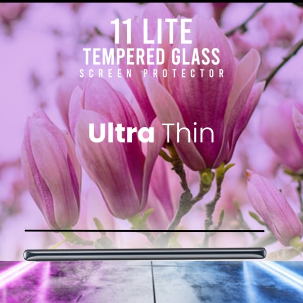 Xiaomi 11 Lite - Härdat glas-9H - Super kvalitet 3D Skärmskydd