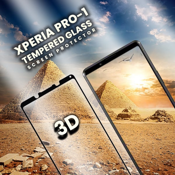 1-Pack SONY XPERIA PRO1 Näytönsuoja - Karkaistu Lasi 9H - Super laatu 3D