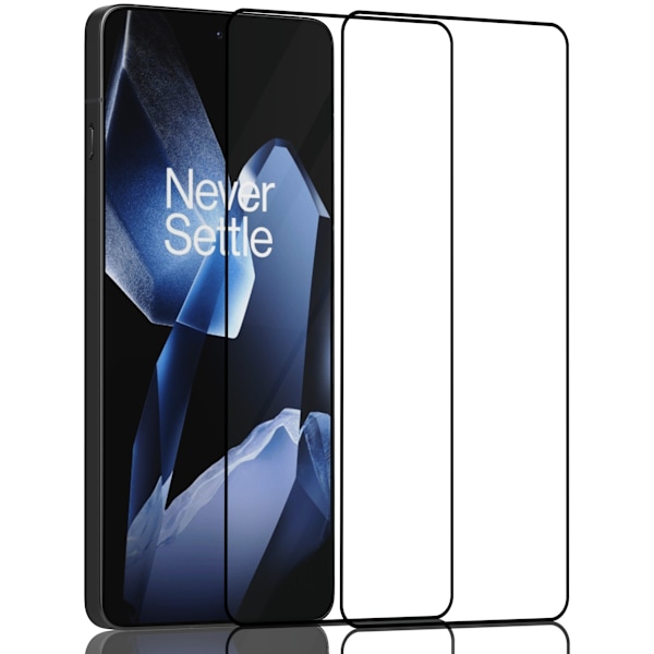 2-Pack OnePlus 13R Skærmbeskyttelse - Hærdet Glas 9H - Super kvalitet 3D